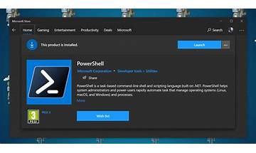 Windows PowerShell for Windows - Download it from Habererciyes for free